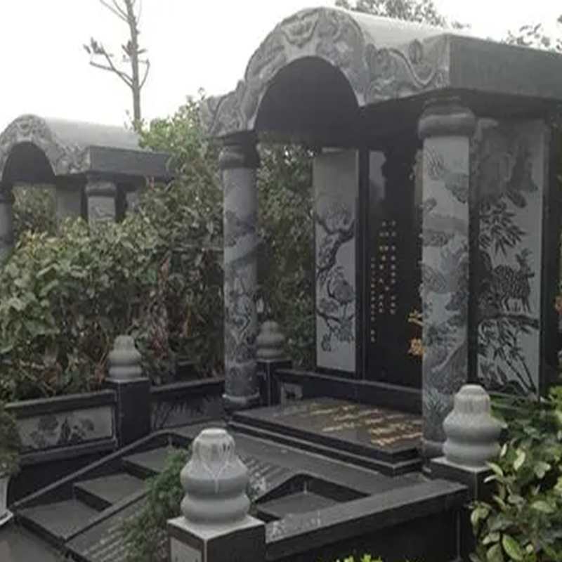 石岭公墓双人墓